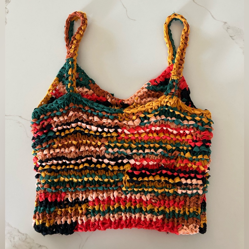 Ulla Johnson Rae Crochet Top - Picture 7 of 7
